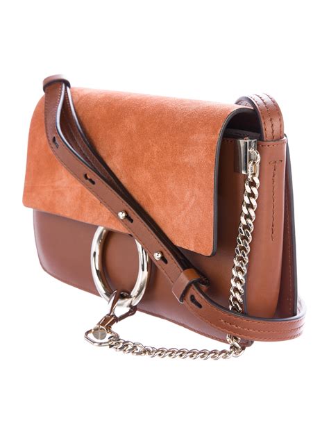 chloe faye shoulder bag small|chloe faye bag celebrities.